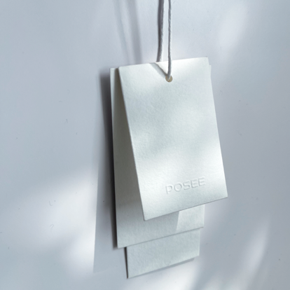 Dape offers customizable cotton paper hang tags